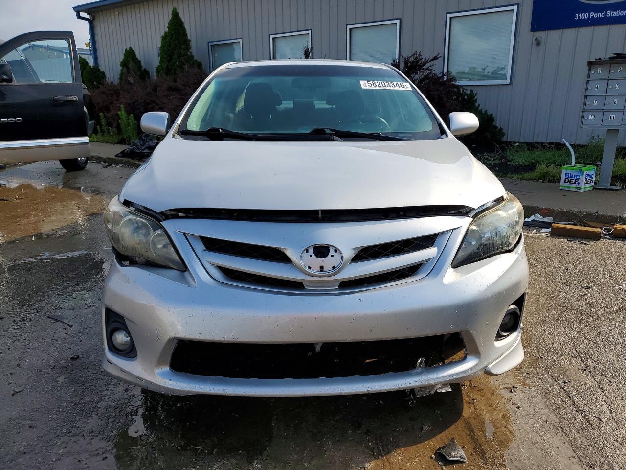 2012 Toyota Corolla S Silver vin: 2T1BU4EE1CC862372