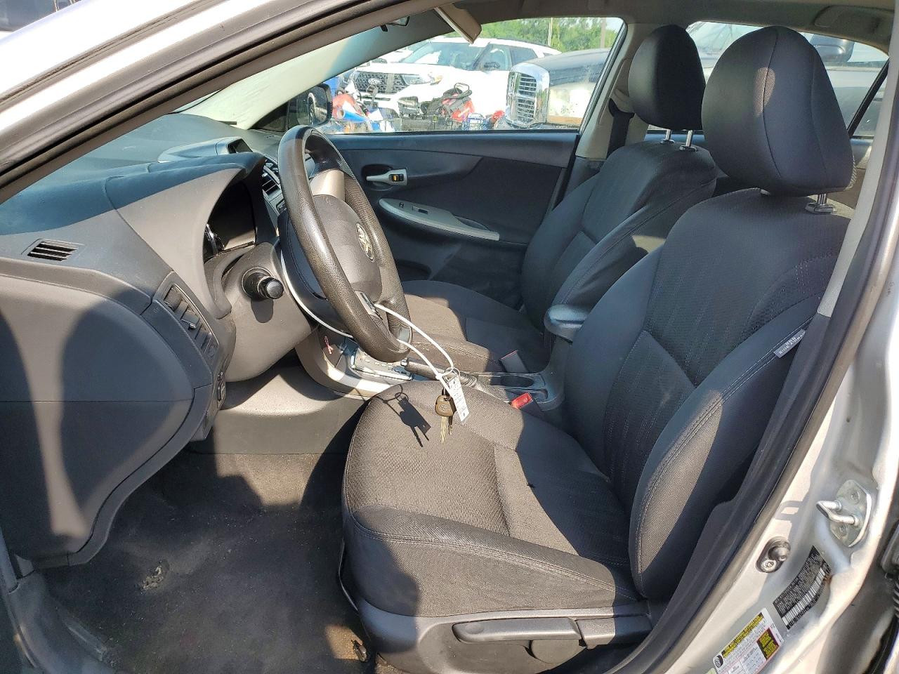 2012 Toyota Corolla S Silver vin: 2T1BU4EE1CC862372