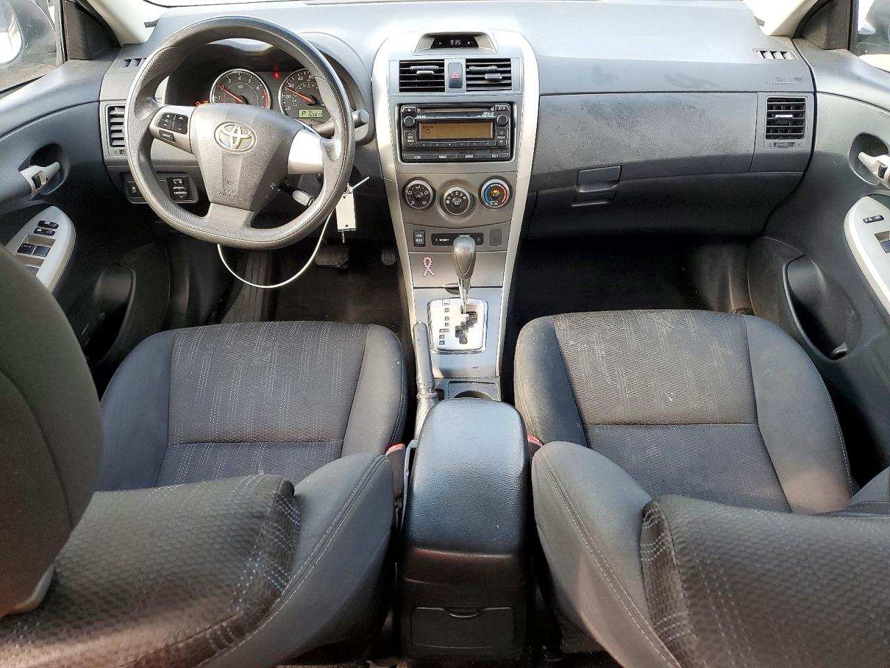 2012 Toyota Corolla S Silver vin: 2T1BU4EE1CC862372