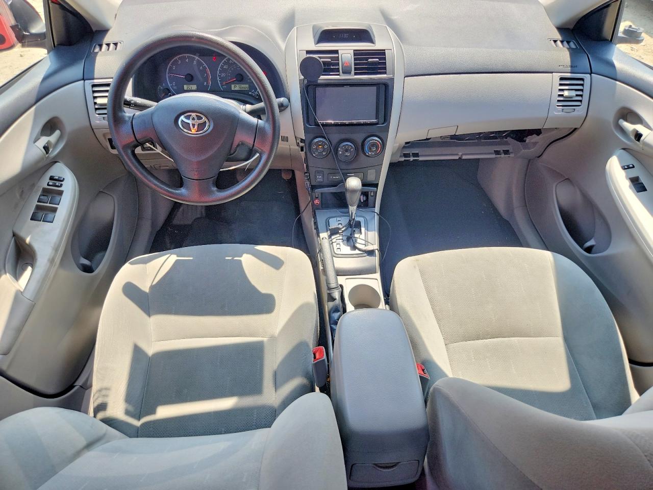 2012 Toyota Corolla L Red vin: 2T1BU4EE1CC863747