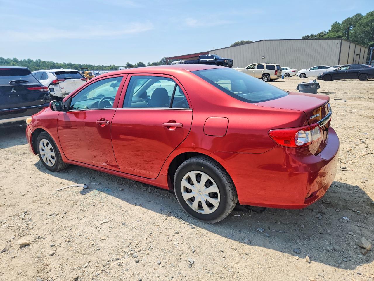2012 Toyota Corolla L Red vin: 2T1BU4EE1CC863747