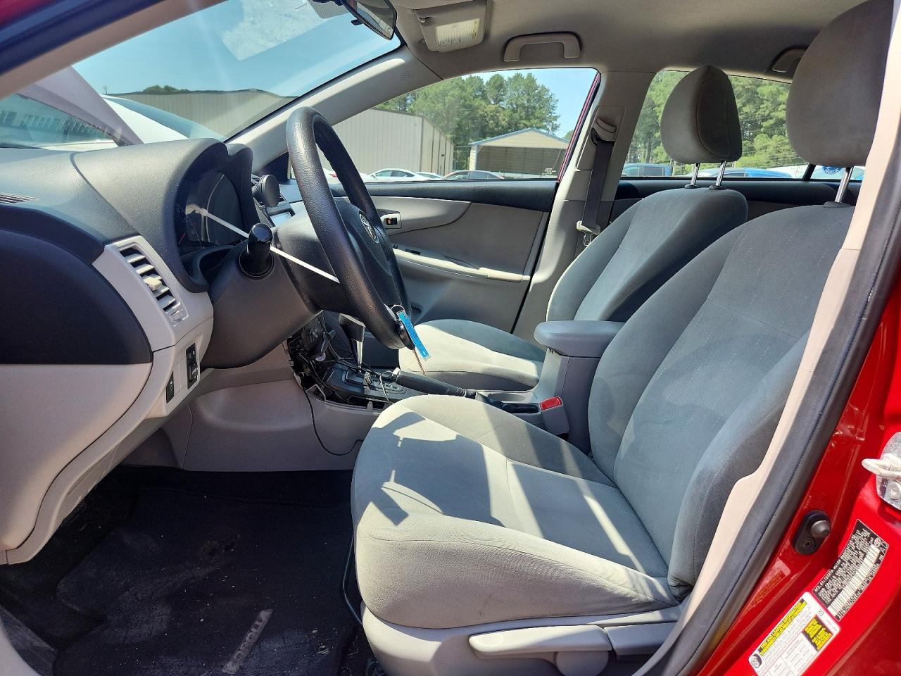 2012 Toyota Corolla L Red vin: 2T1BU4EE1CC863747