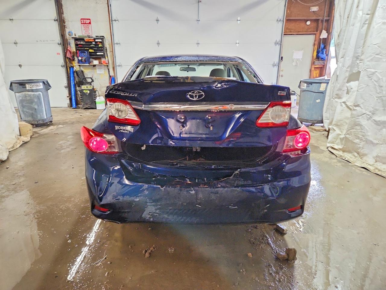 2012 Toyota Corolla Le Blue vin: 2T1BU4EE1CC886283