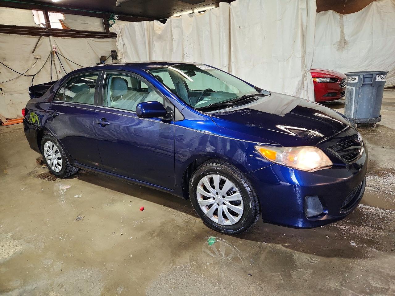 2012 Toyota Corolla Le Blue vin: 2T1BU4EE1CC886283