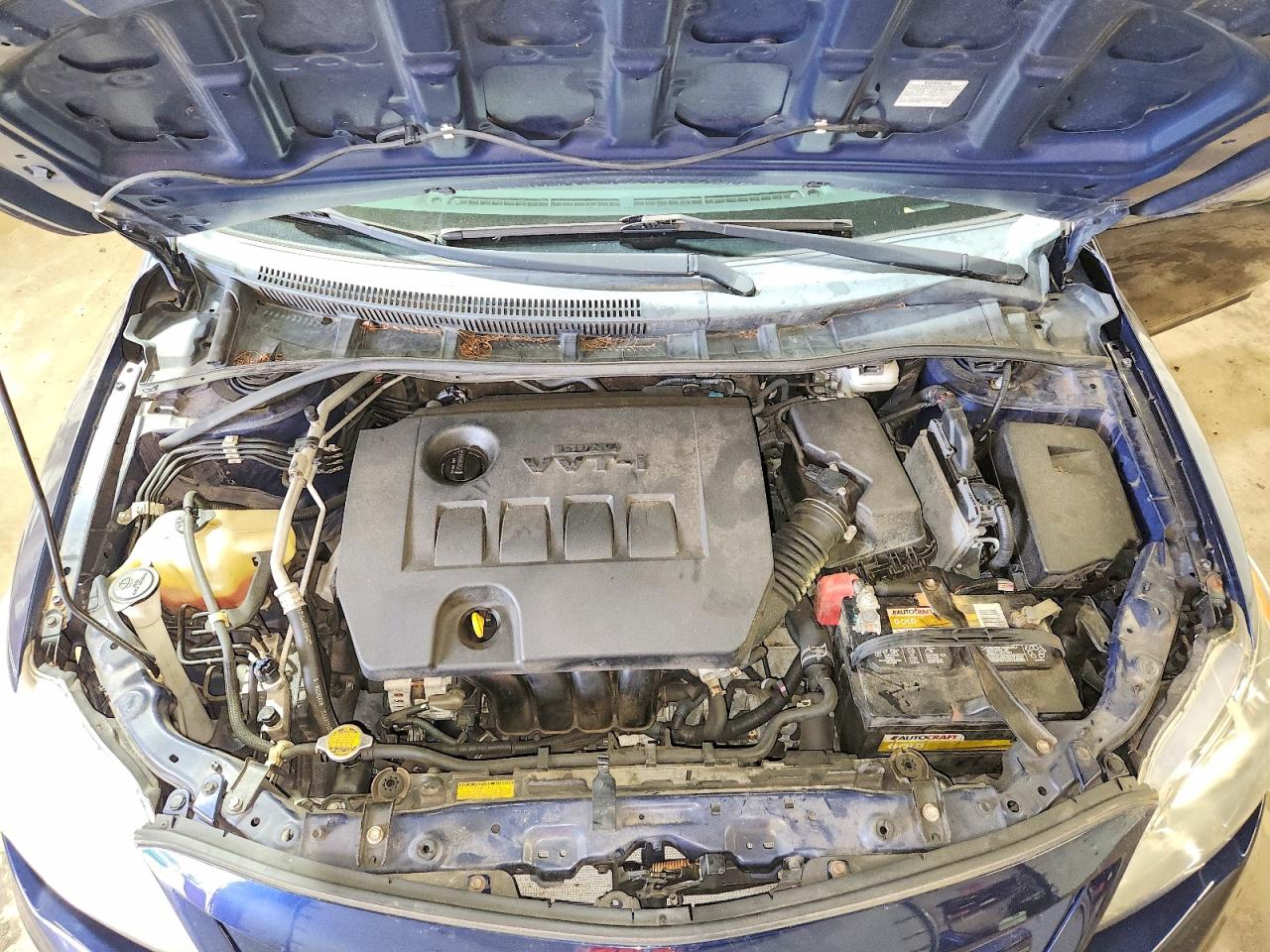 2012 Toyota Corolla Le Blue vin: 2T1BU4EE1CC886283
