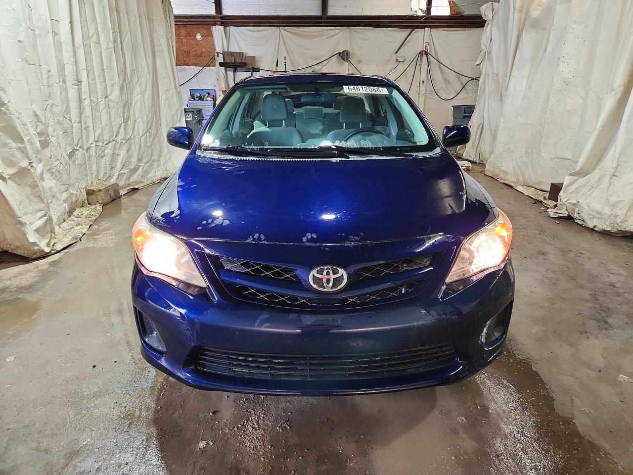 2012 Toyota Corolla Le Blue vin: 2T1BU4EE1CC886283