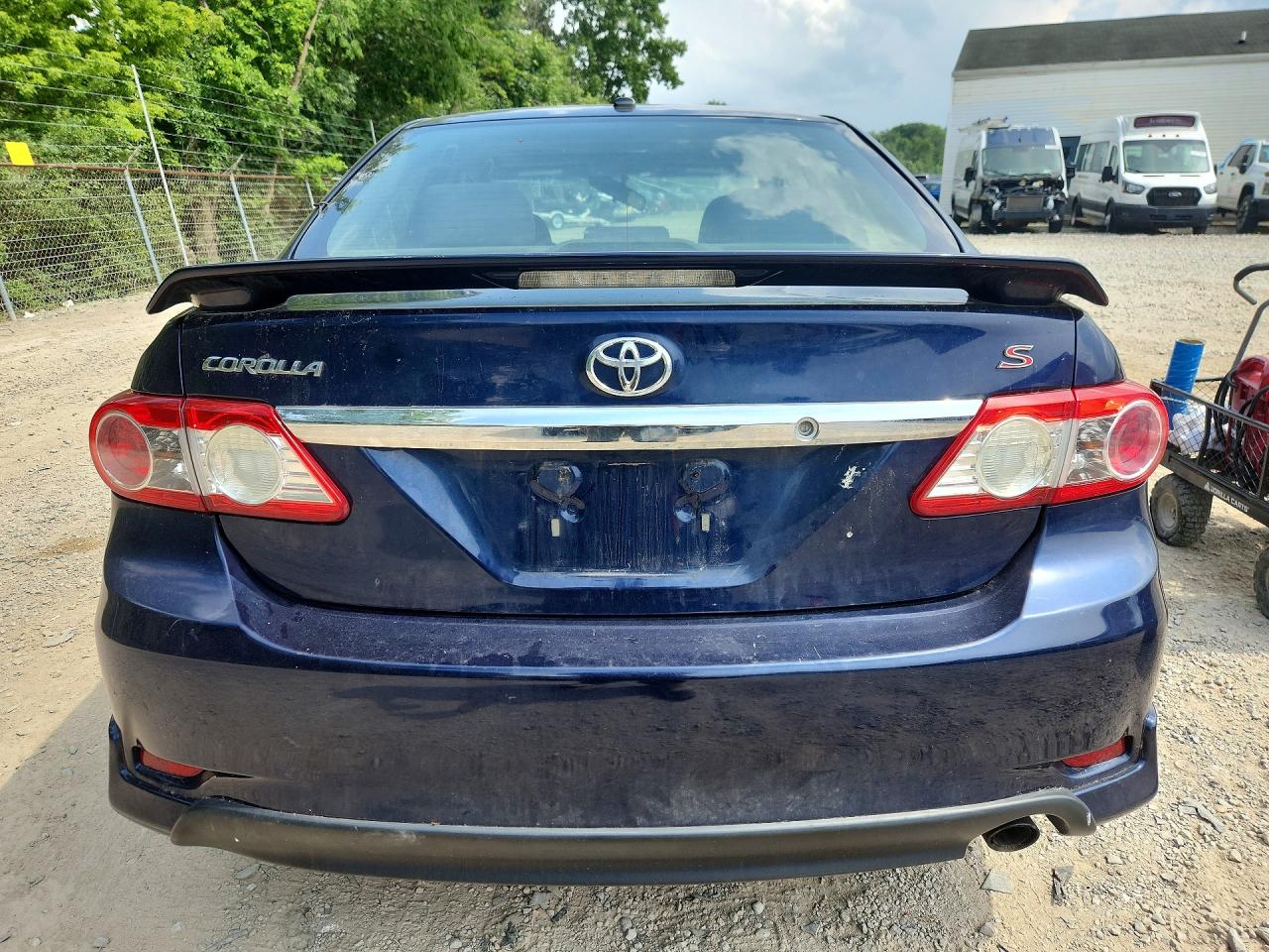 2012 Toyota Corolla S Blue vin: 2T1BU4EE1CC891547