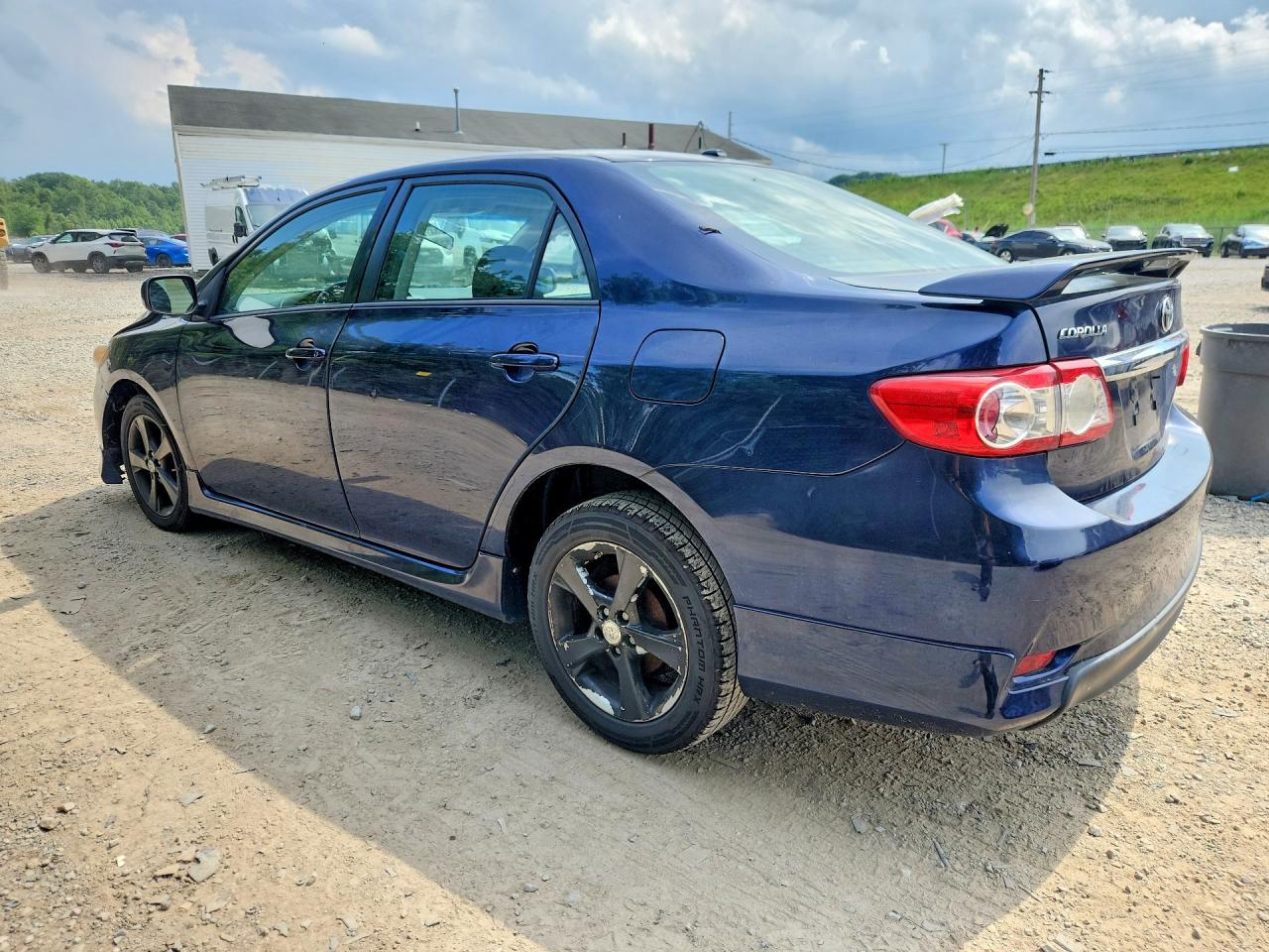 2012 Toyota Corolla S Blue vin: 2T1BU4EE1CC891547