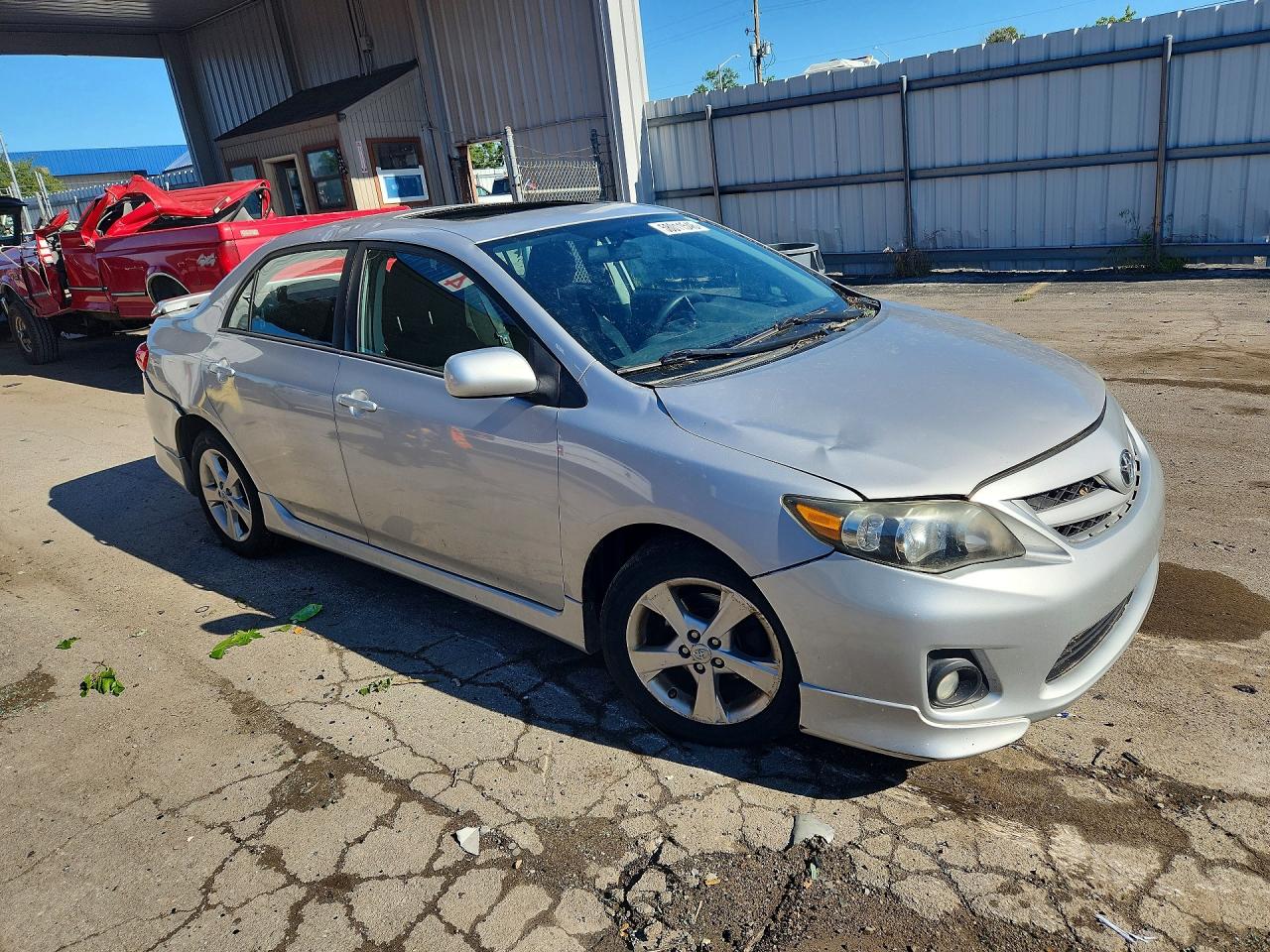 2012 Toyota Corolla S Серебряный vin: 2T1BU4EE1CC893511