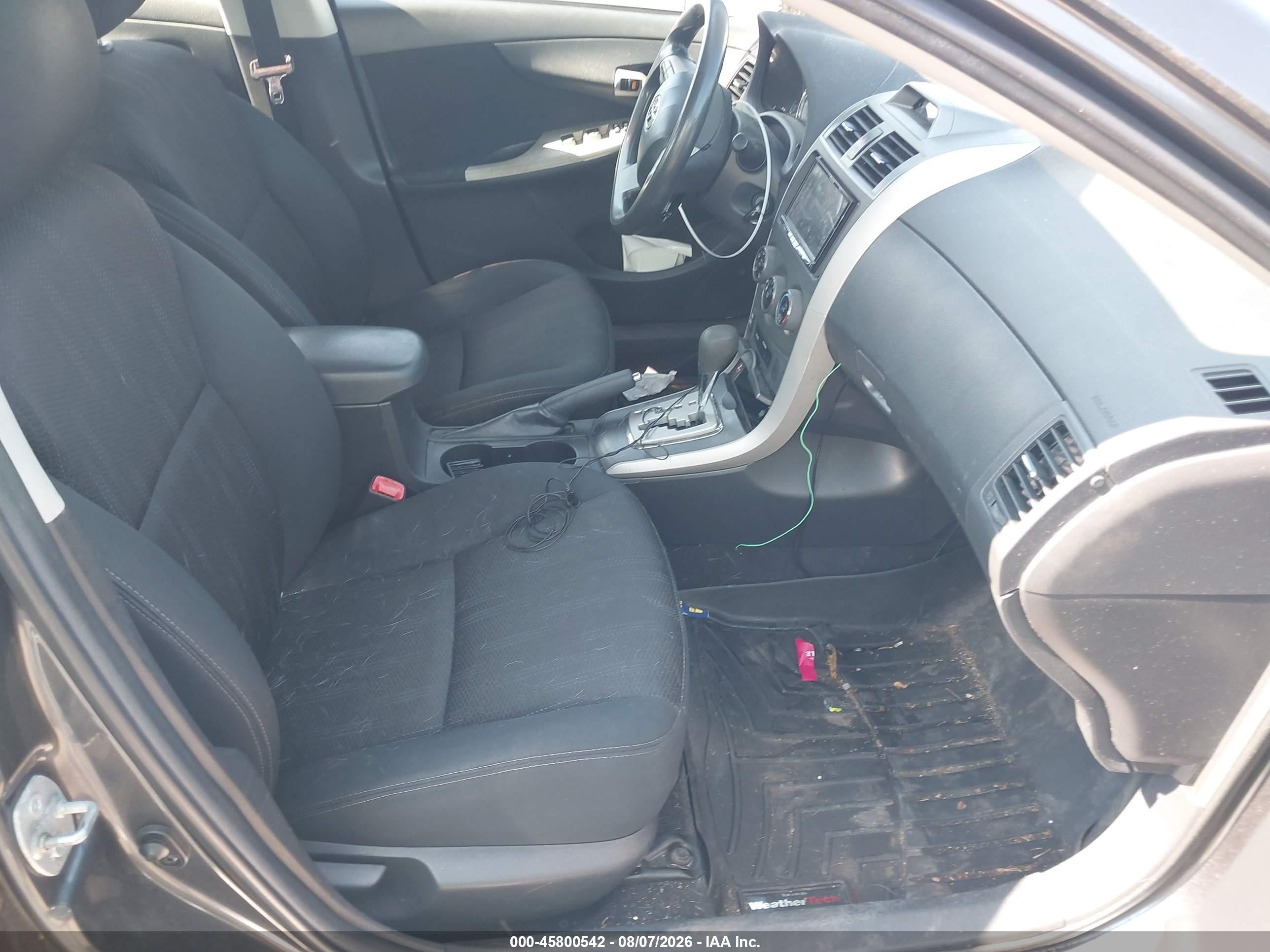 2012 Toyota Corolla S Серый vin: 2T1BU4EE1CC914020