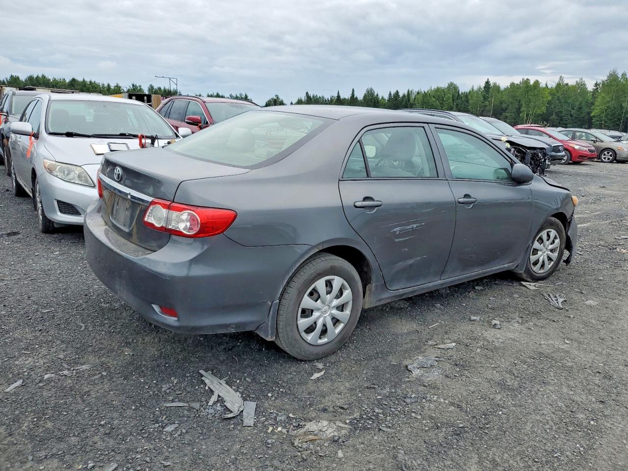2012 Toyota Corolla Base Charcoal vin: 2T1BU4EE1CC914647