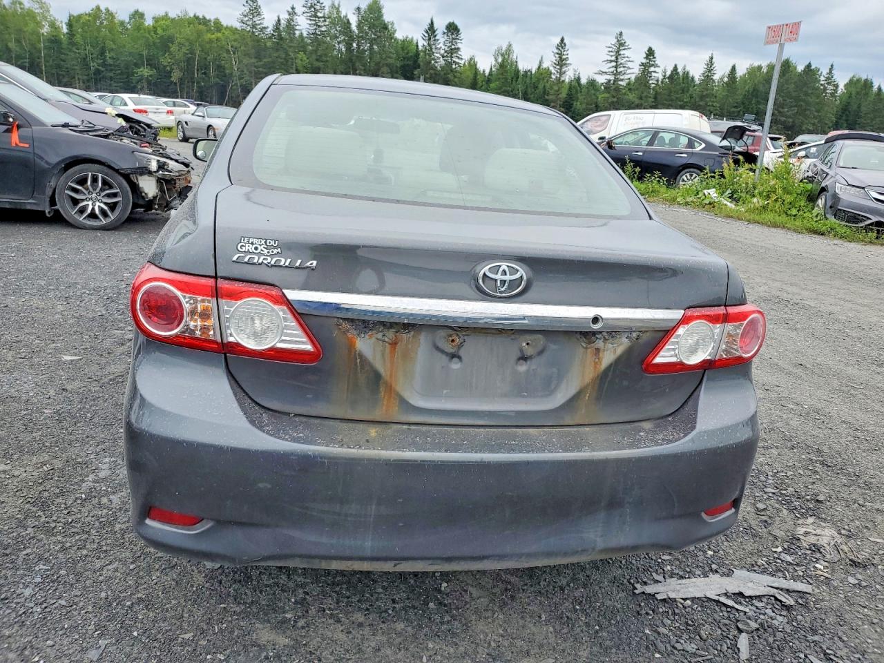 2012 Toyota Corolla Base Charcoal vin: 2T1BU4EE1CC914647