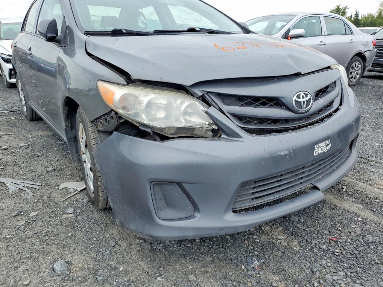 2012 Toyota Corolla Base Charcoal vin: 2T1BU4EE1CC914647