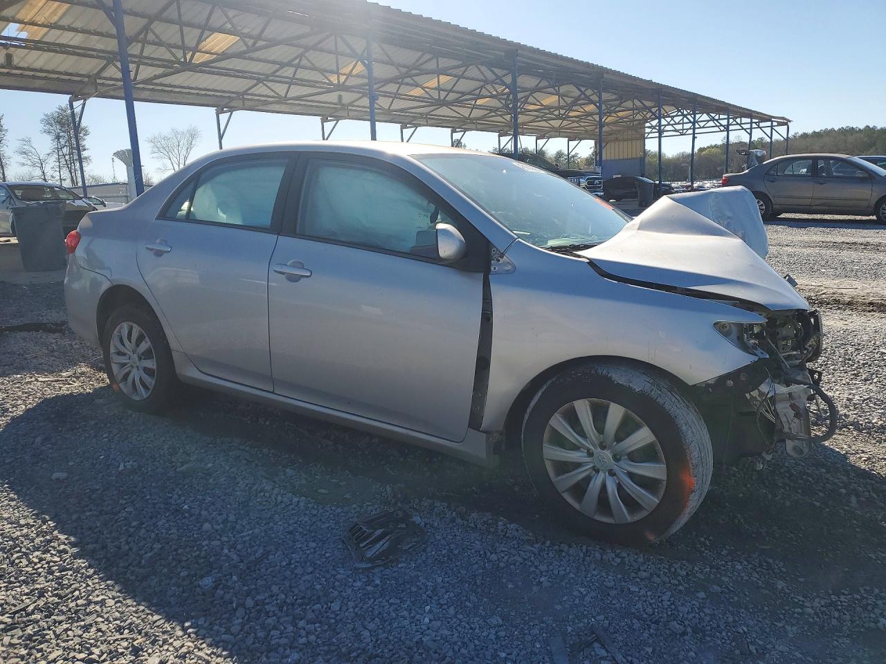 2012 Toyota Corolla Le Silver vin: 2T1BU4EE1CC916544