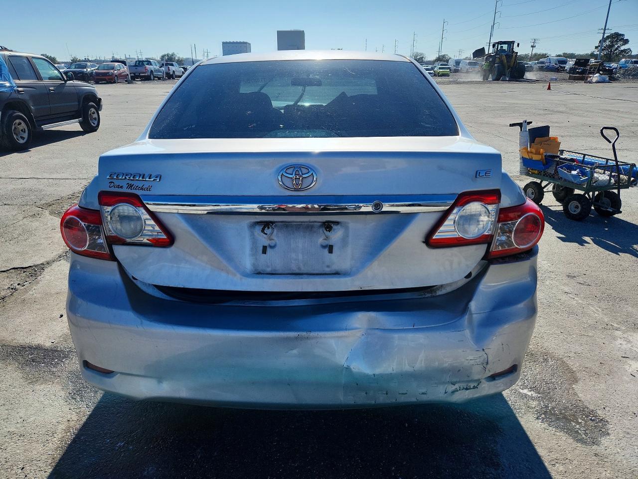2013 Toyota Corolla Le Silver vin: 2T1BU4EE1DC002456