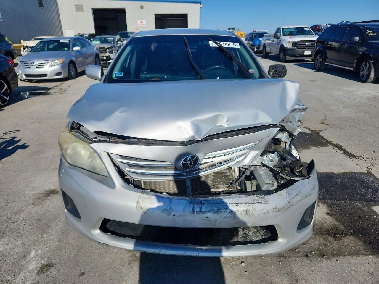 2013 Toyota Corolla Le Silver vin: 2T1BU4EE1DC002456
