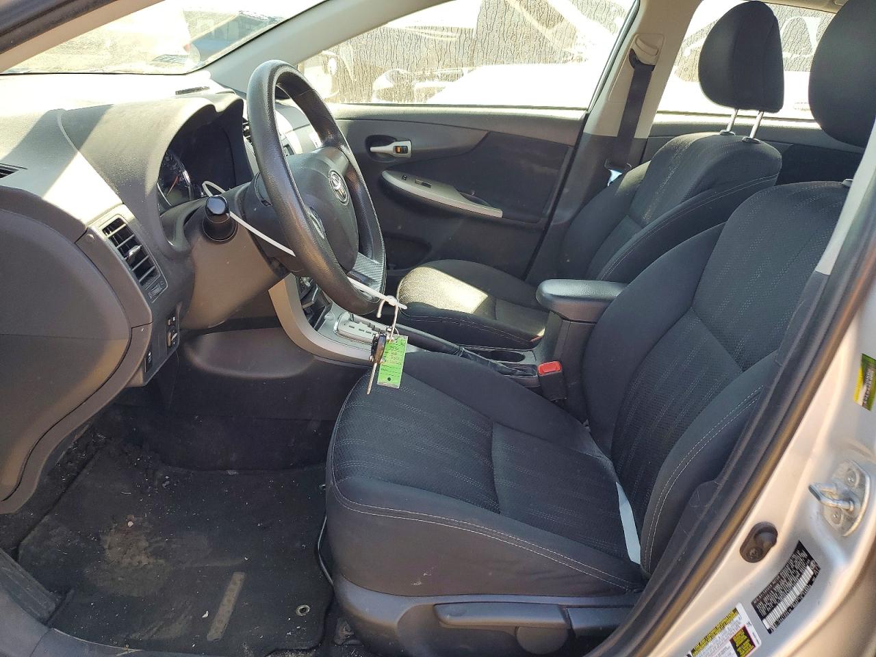 2013 Toyota Corolla S Silver vin: 2T1BU4EE1DC012744