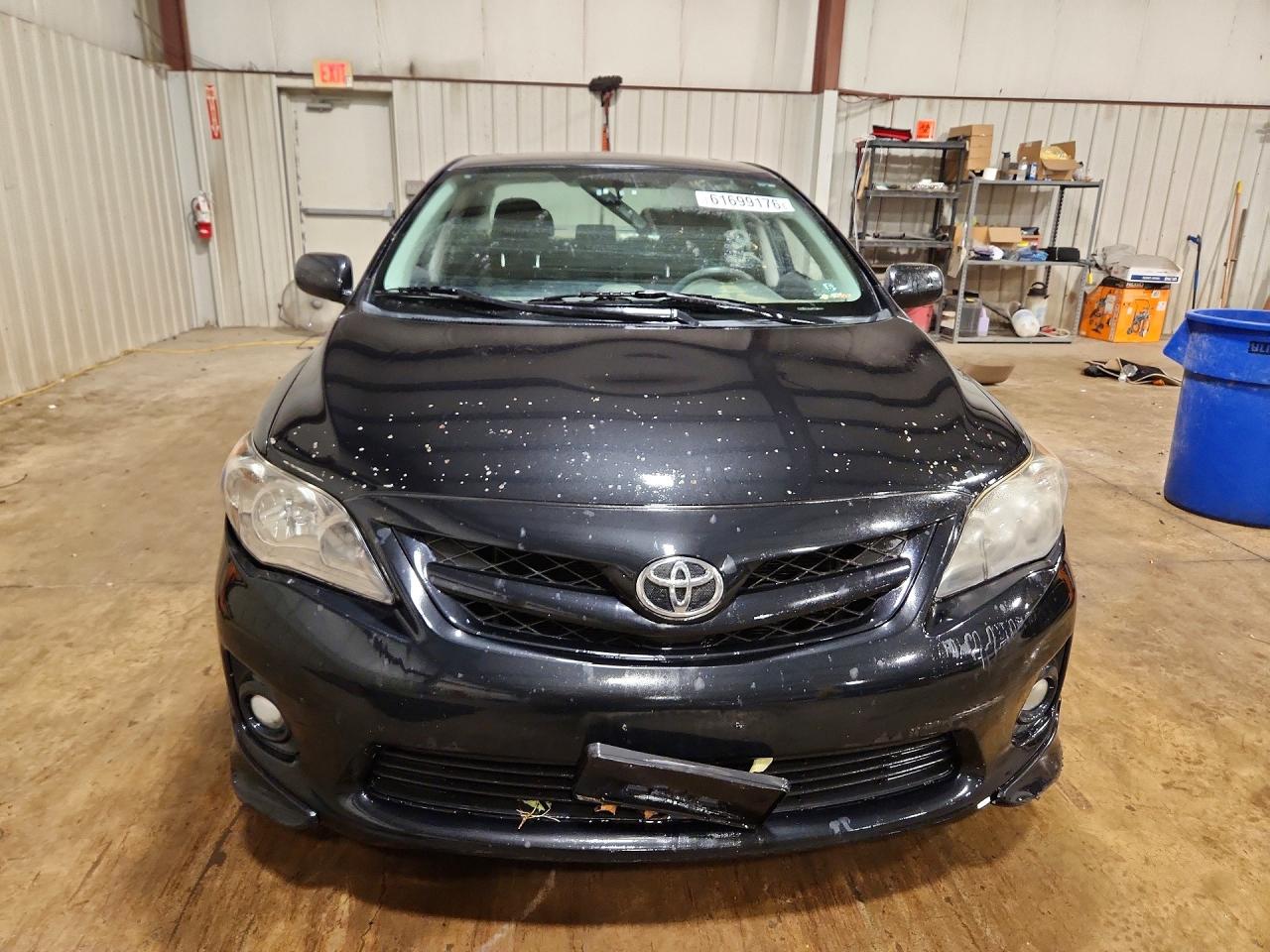2013 Toyota Corolla S Black vin: 2T1BU4EE1DC061524