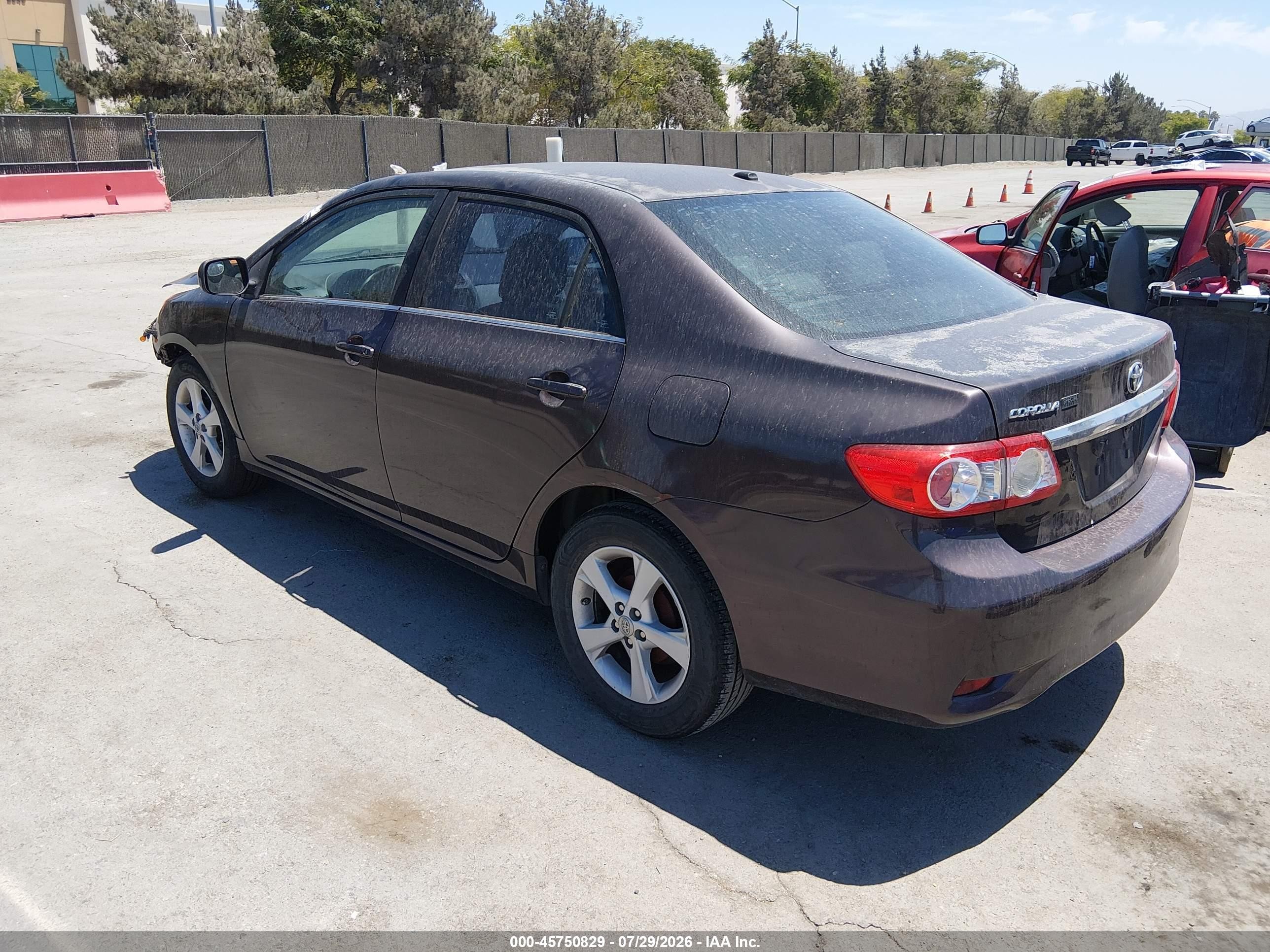 2013 Toyota Corolla Le Special Edition Purple vin: 2T1BU4EE1DC066139