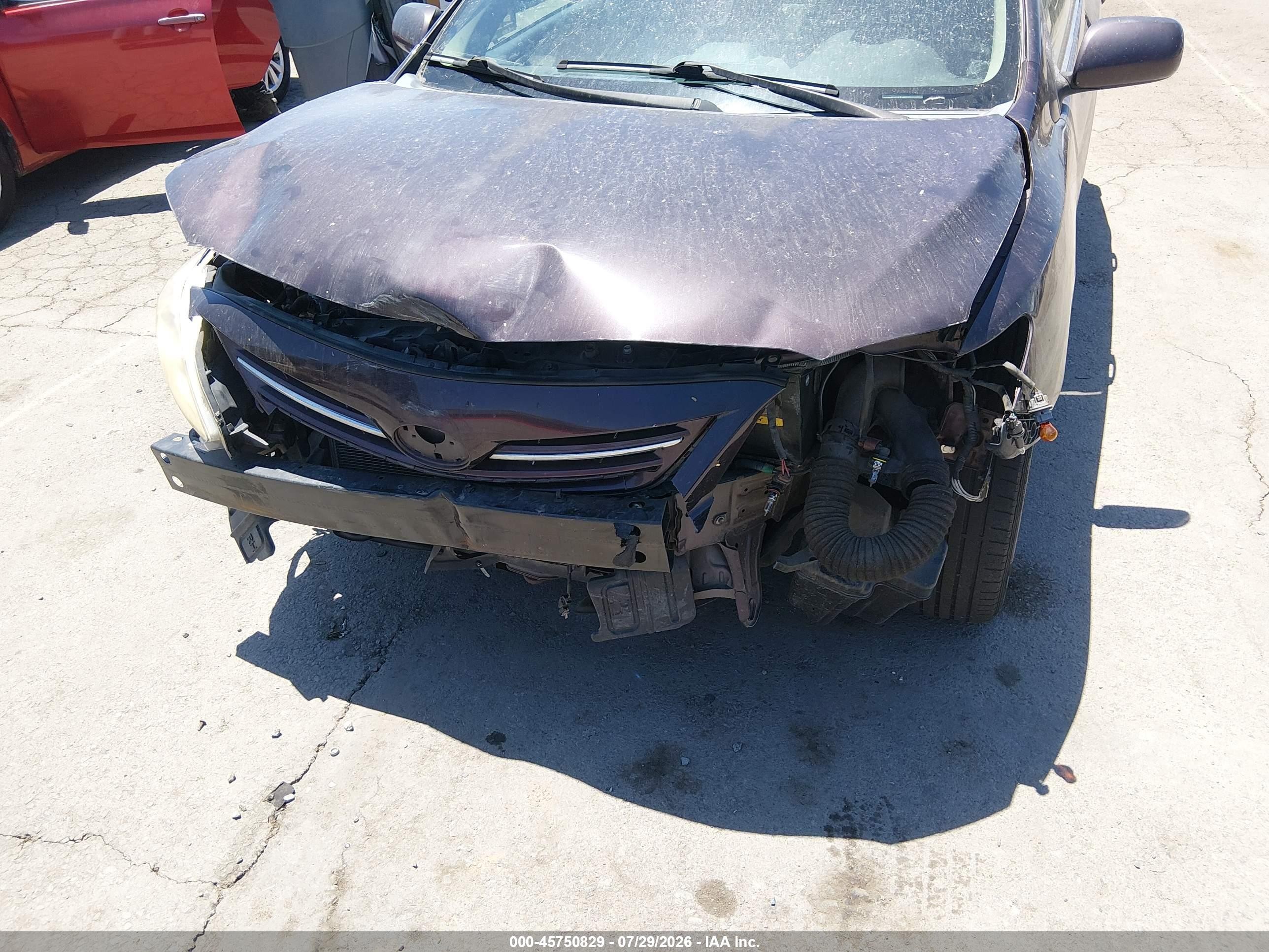 2013 Toyota Corolla Le Special Edition Purple vin: 2T1BU4EE1DC066139