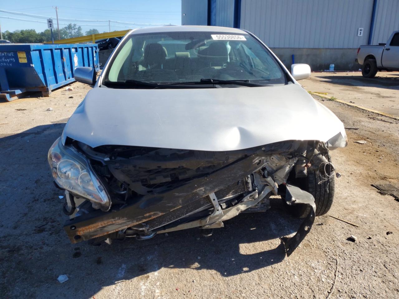 2013 Toyota Corolla Le Silver vin: 2T1BU4EE1DC069543