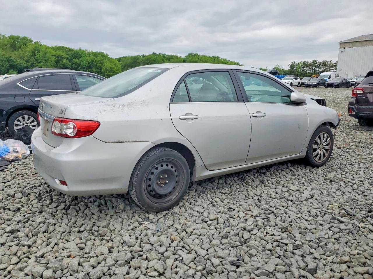 2013 Toyota Corolla Le Серебряный vin: 2T1BU4EE1DC069994