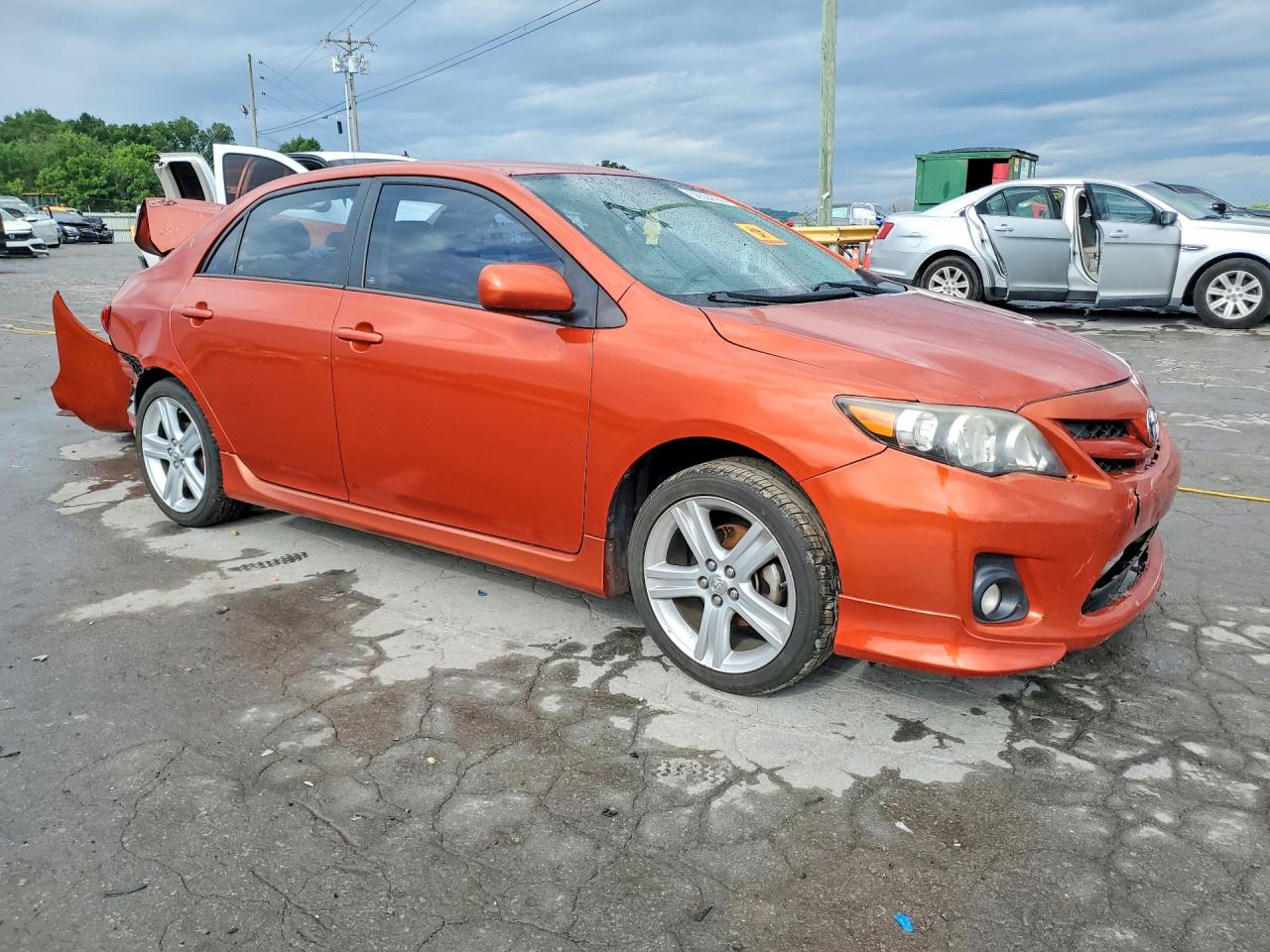 2013 Toyota Corolla S Special Edition Orange vin: 2T1BU4EE1DC086004