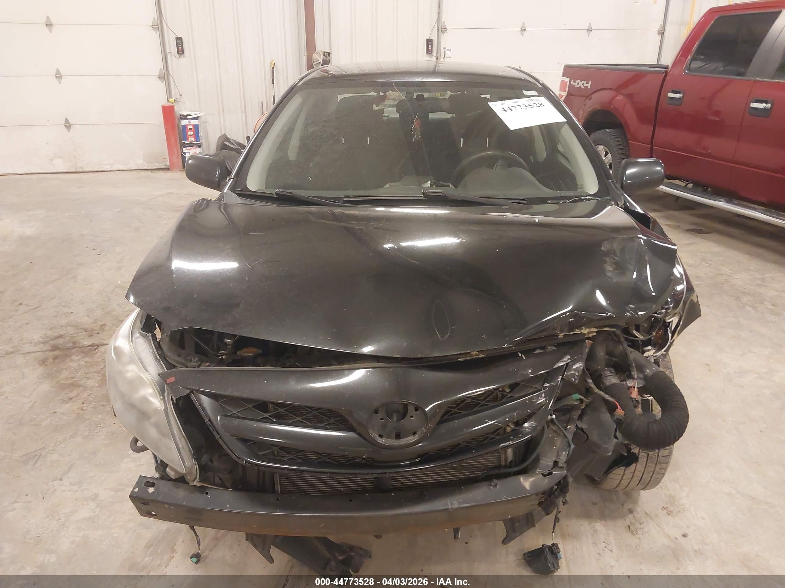 2013 Toyota Corolla S Black vin: 2T1BU4EE1DC087380