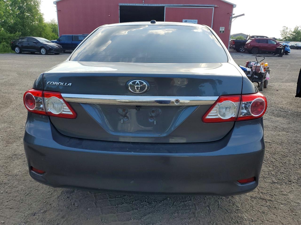 2013 Toyota Corolla Gray vin: 2T1BU4EE1DC097374