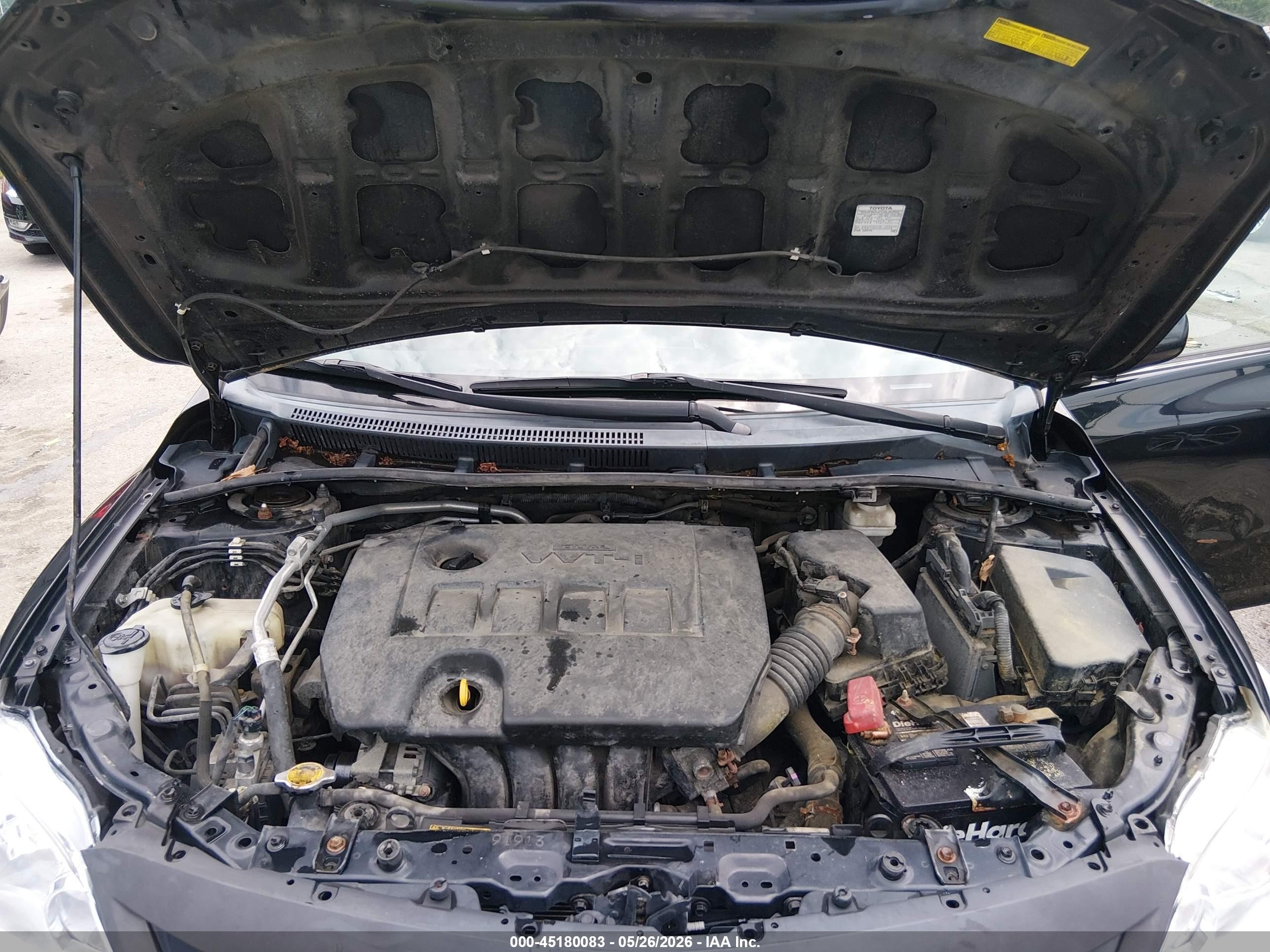 2013 Toyota Corolla Le Black vin: 2T1BU4EE1DC098556
