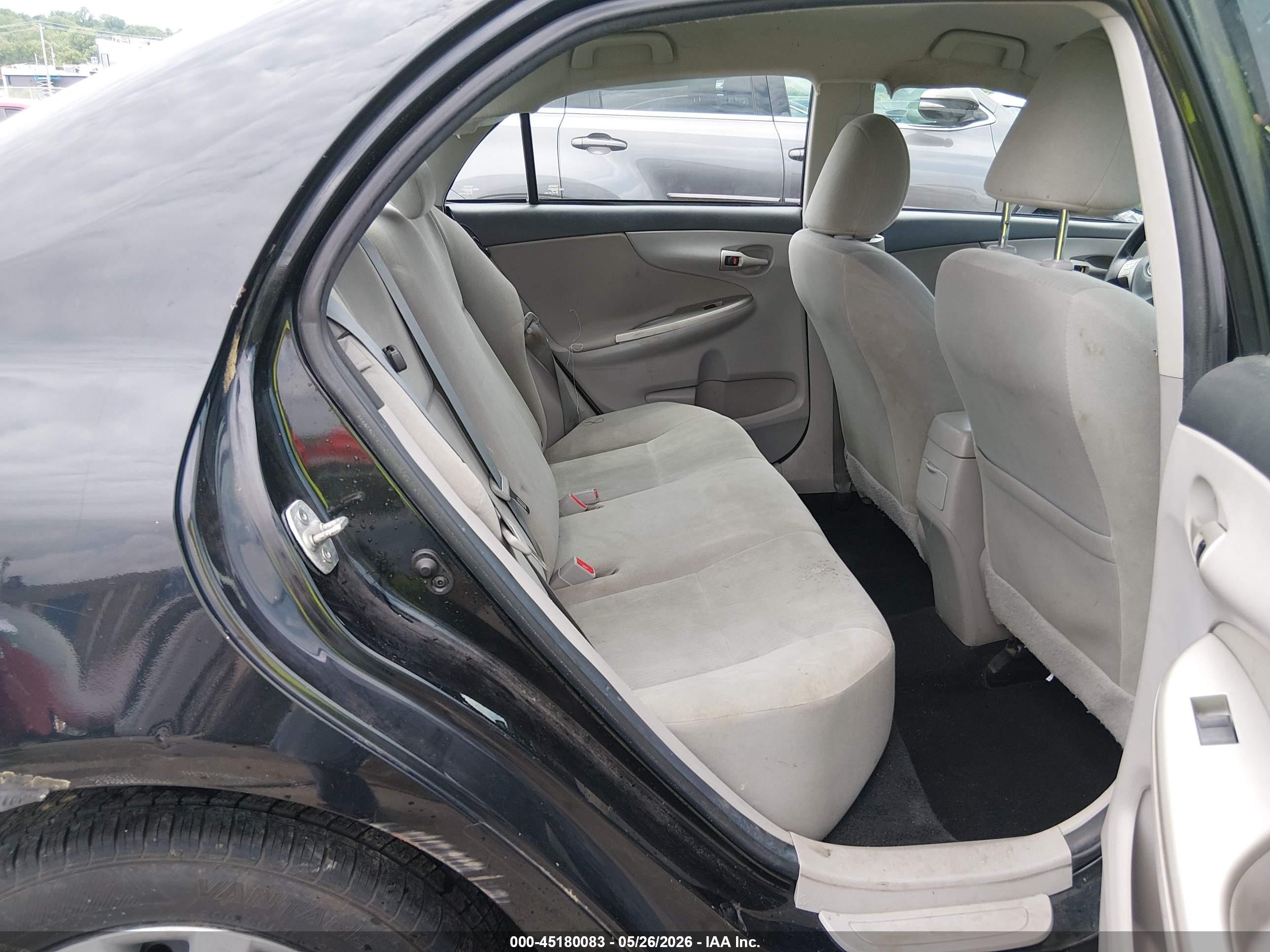 2013 Toyota Corolla Le Black vin: 2T1BU4EE1DC098556