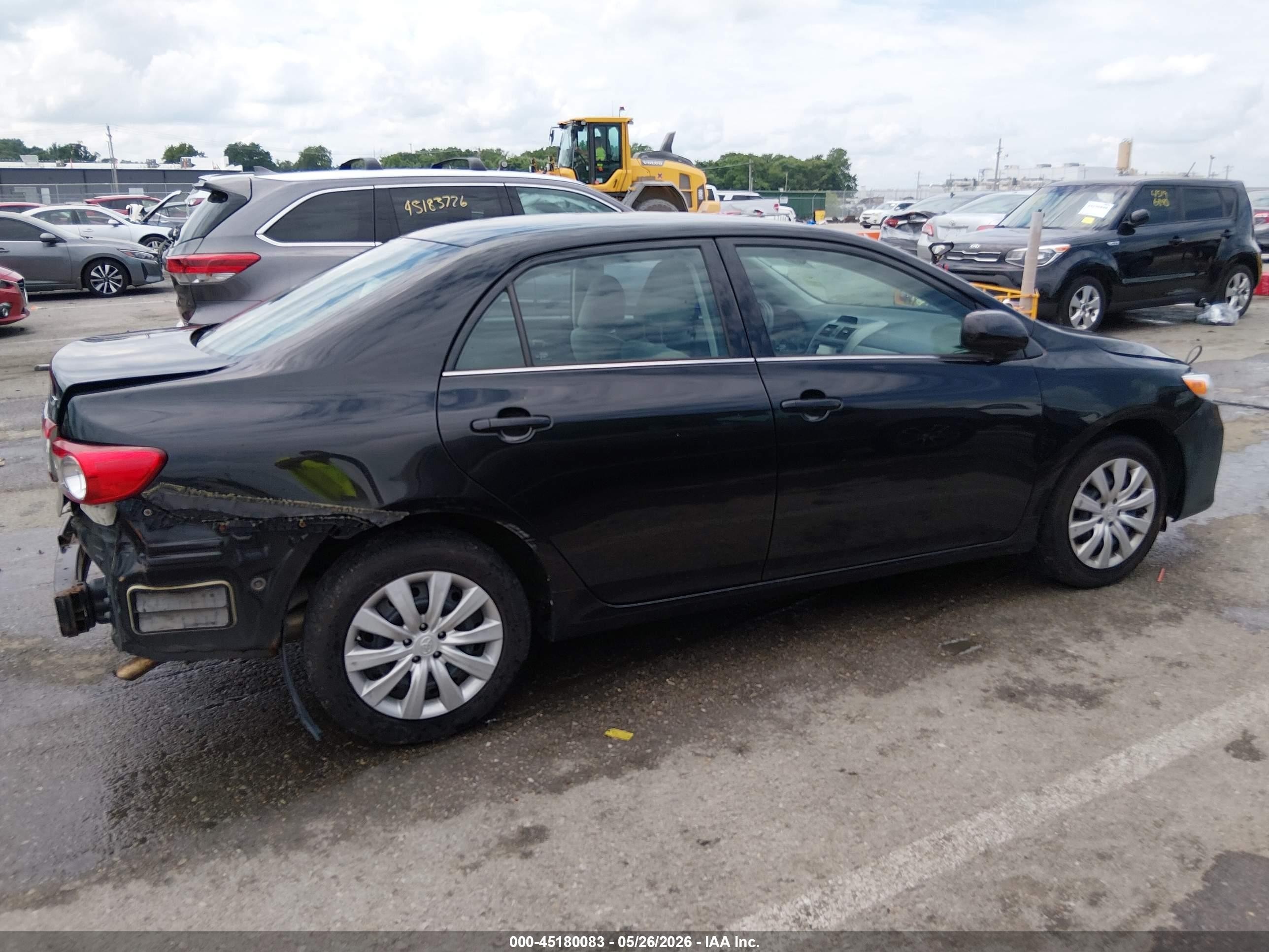 2013 Toyota Corolla Le Black vin: 2T1BU4EE1DC098556
