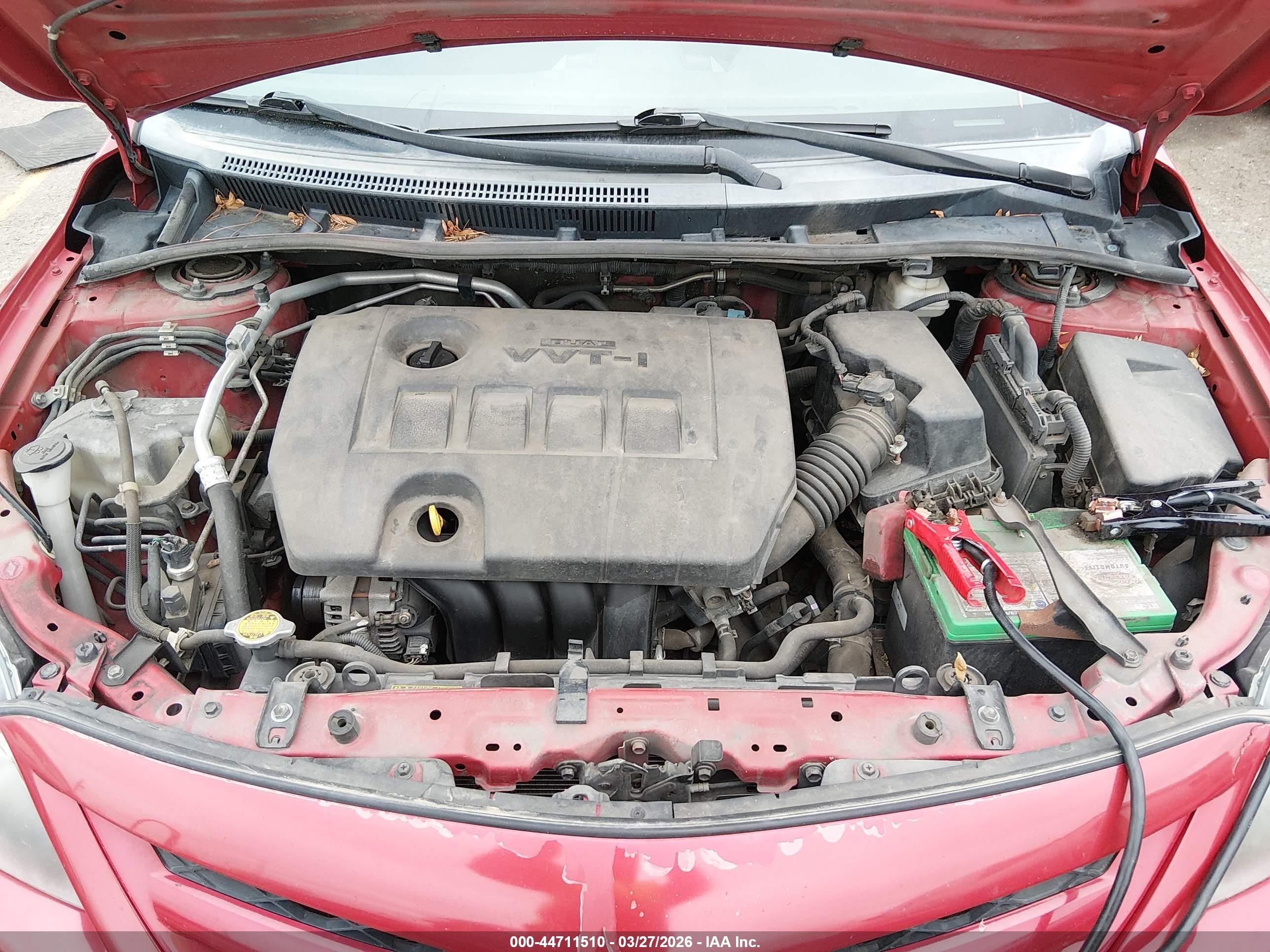 2013 Toyota Corolla S Красный vin: 2T1BU4EE1DC104100