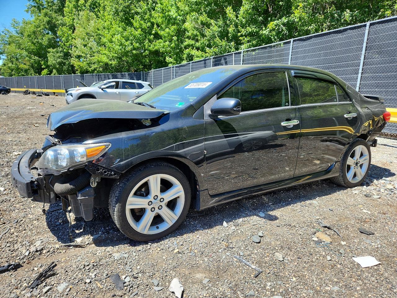 2013 Toyota Corolla S Черный vin: 2T1BU4EE1DC108020