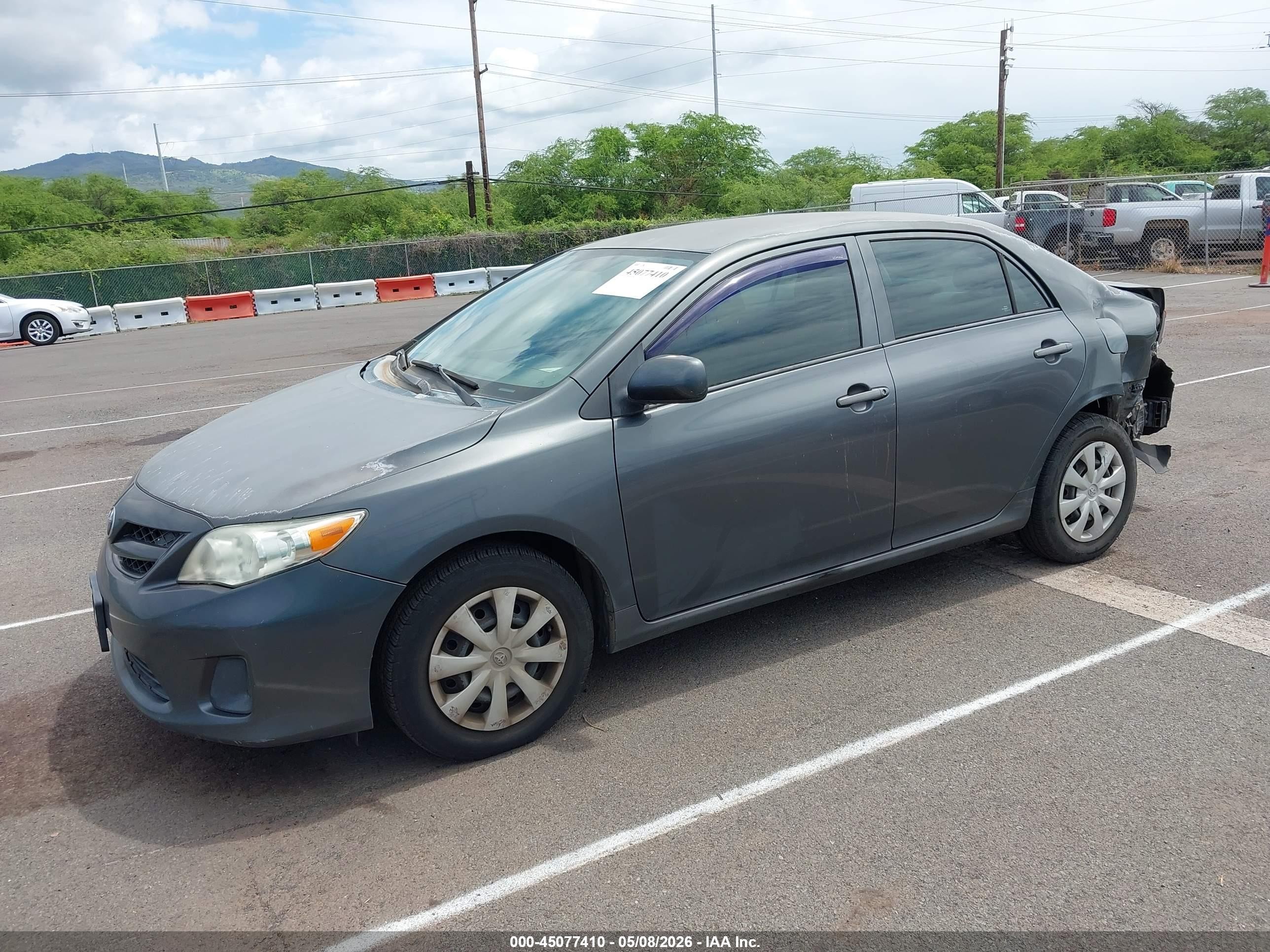 2013 Toyota Corolla L Gray vin: 2T1BU4EE1DC925309