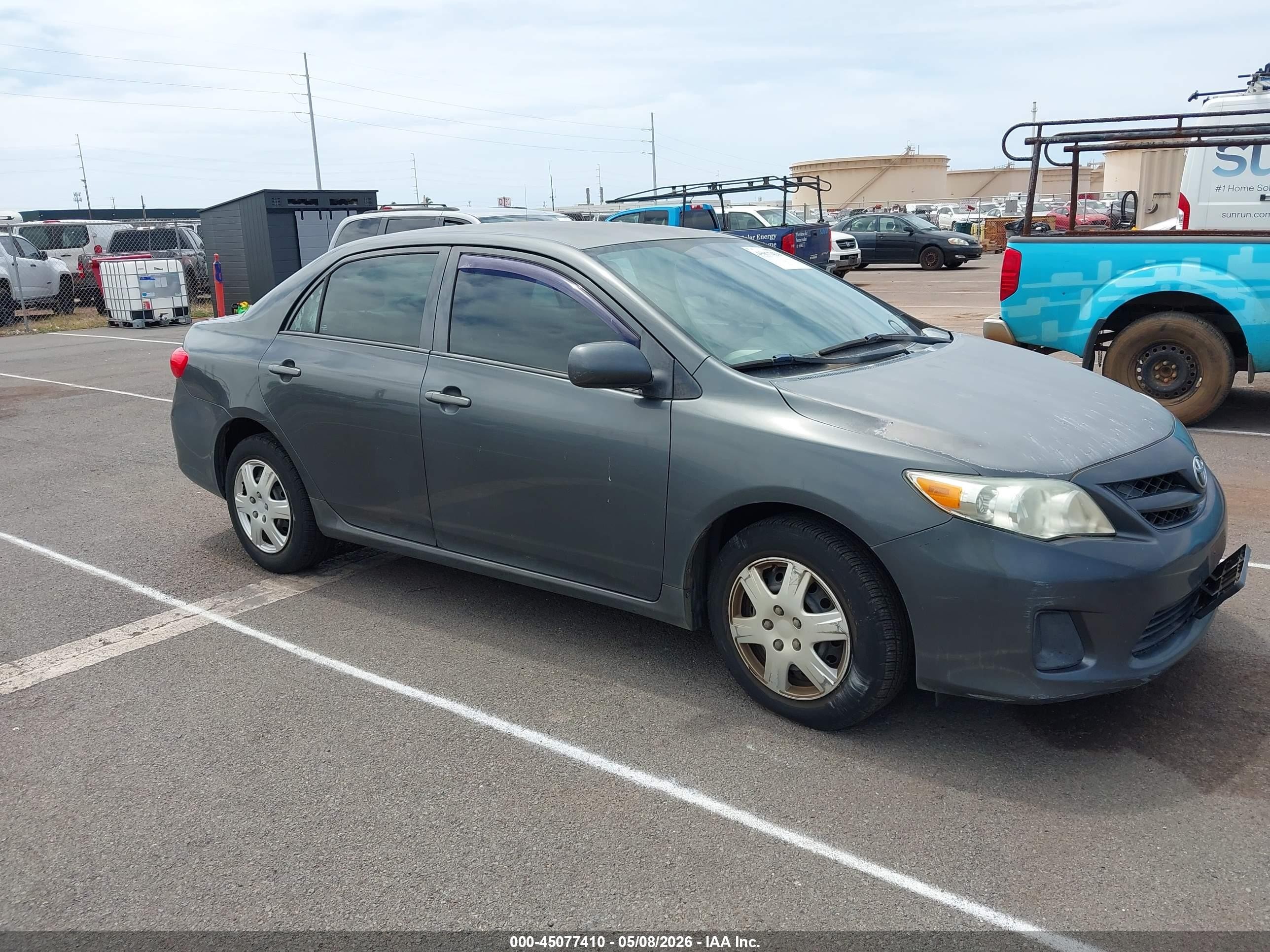2013 Toyota Corolla L Gray vin: 2T1BU4EE1DC925309