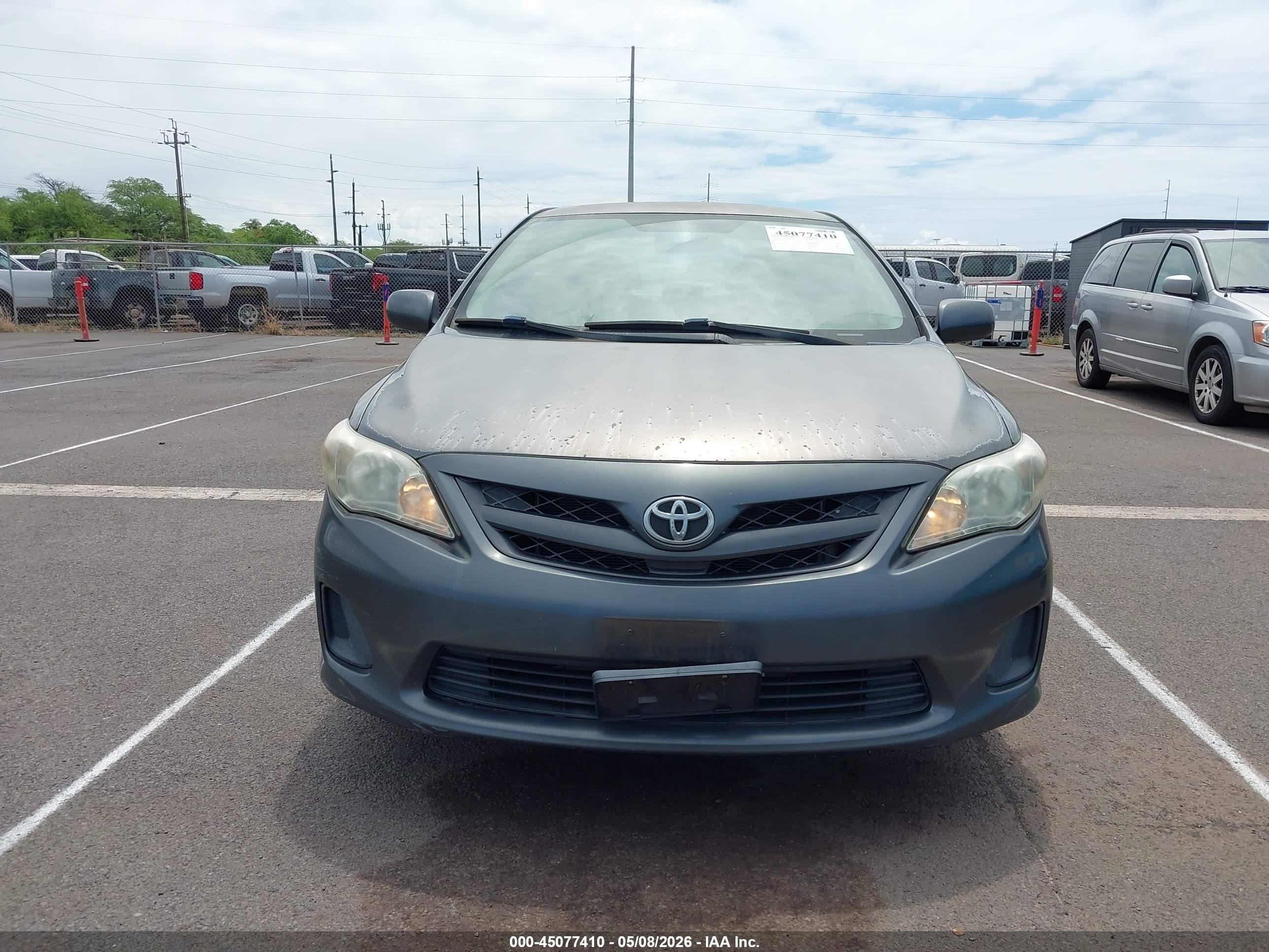 2013 Toyota Corolla L Gray vin: 2T1BU4EE1DC925309