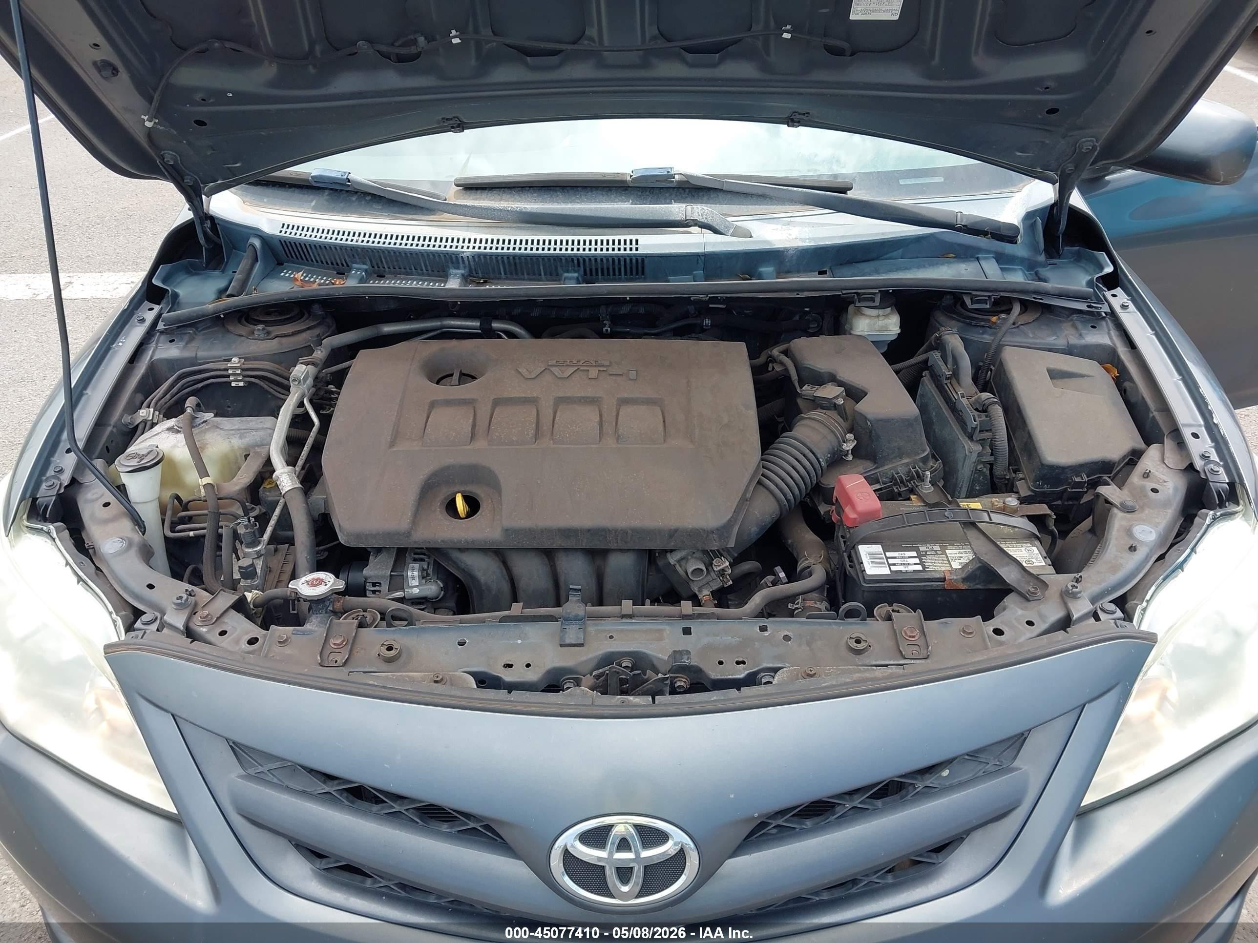 2013 Toyota Corolla L Gray vin: 2T1BU4EE1DC925309