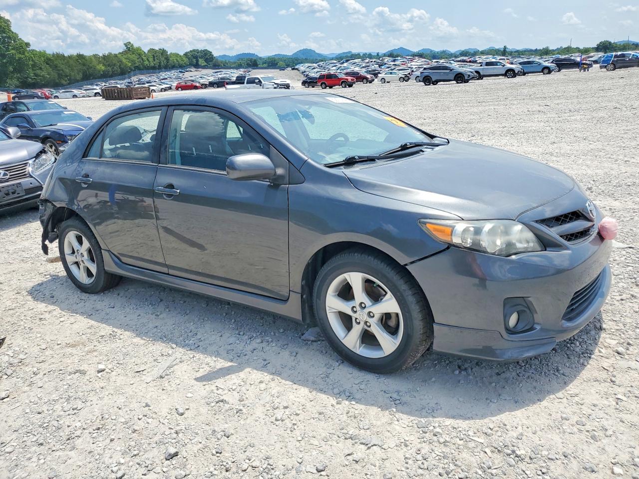 2013 Toyota Corolla S Gray vin: 2T1BU4EE1DC934981