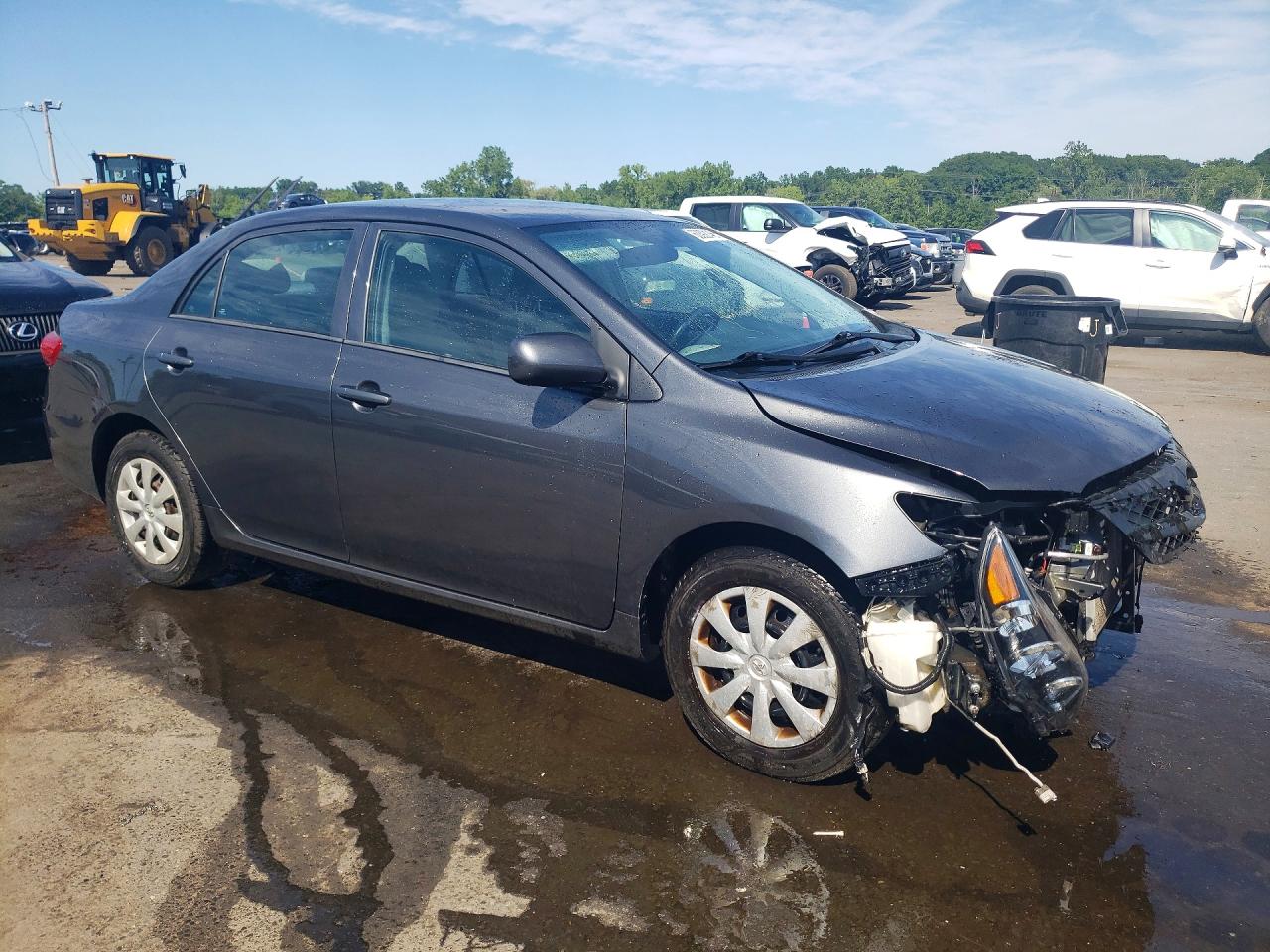 2013 Toyota Corolla L Серый vin: 2T1BU4EE1DC940375
