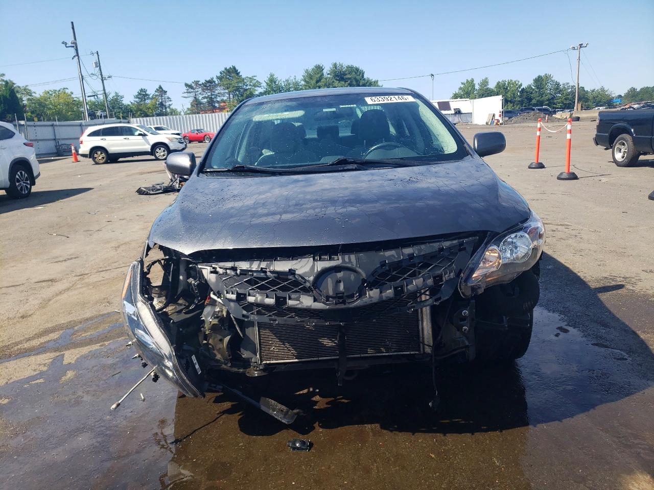 2013 Toyota Corolla L Серый vin: 2T1BU4EE1DC940375