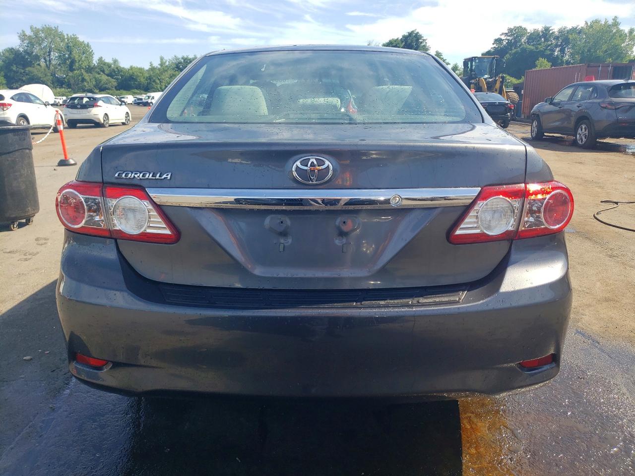 2013 Toyota Corolla L Серый vin: 2T1BU4EE1DC940375