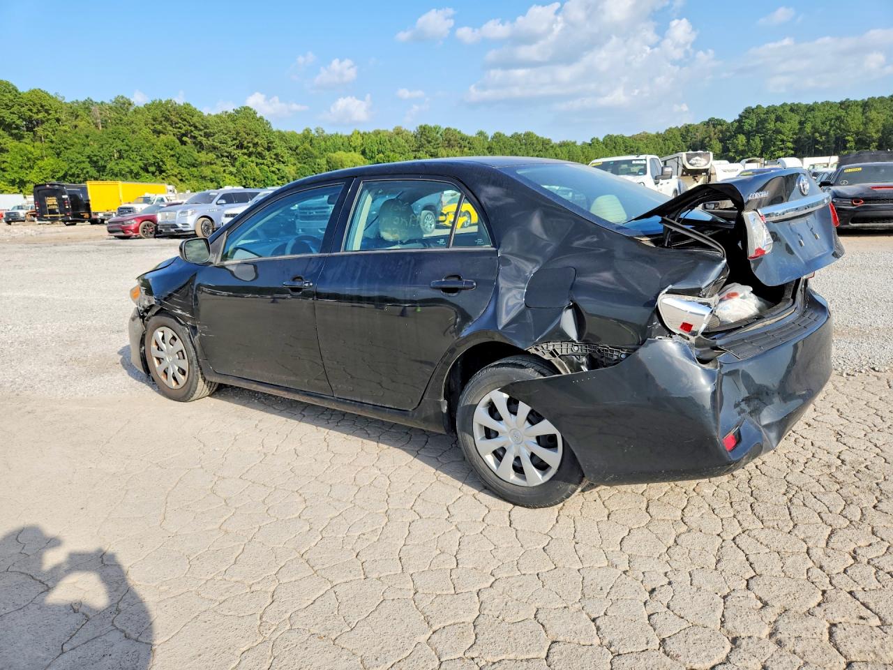 2013 Toyota Corolla L Black vin: 2T1BU4EE1DC959041