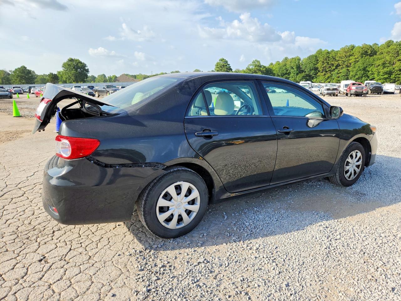 2013 Toyota Corolla L Black vin: 2T1BU4EE1DC959041