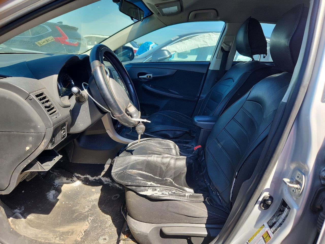 2013 Toyota Corolla L Silver vin: 2T1BU4EE1DC980679