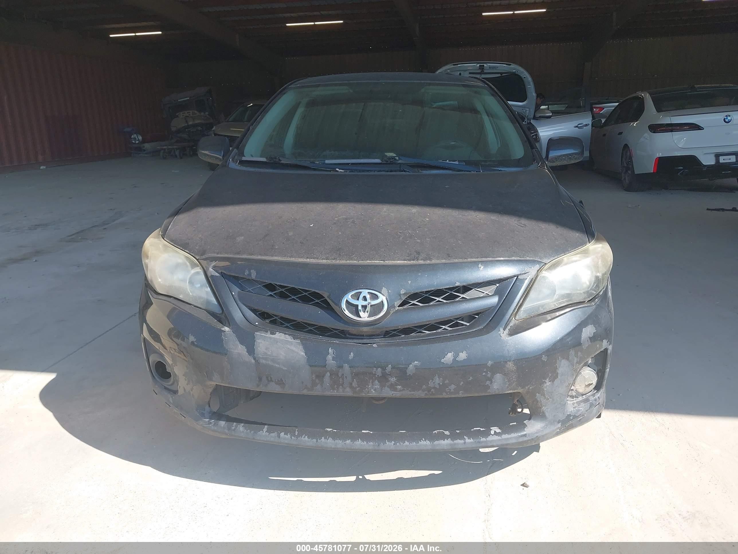 2013 Toyota Corolla S Black vin: 2T1BU4EE1DC981914