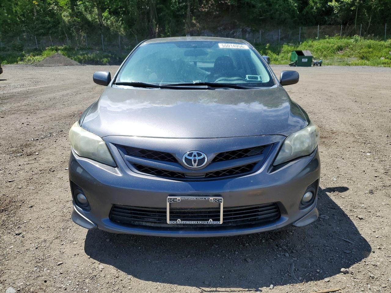 2013 Toyota Corolla S Gray vin: 2T1BU4EE1DC982013