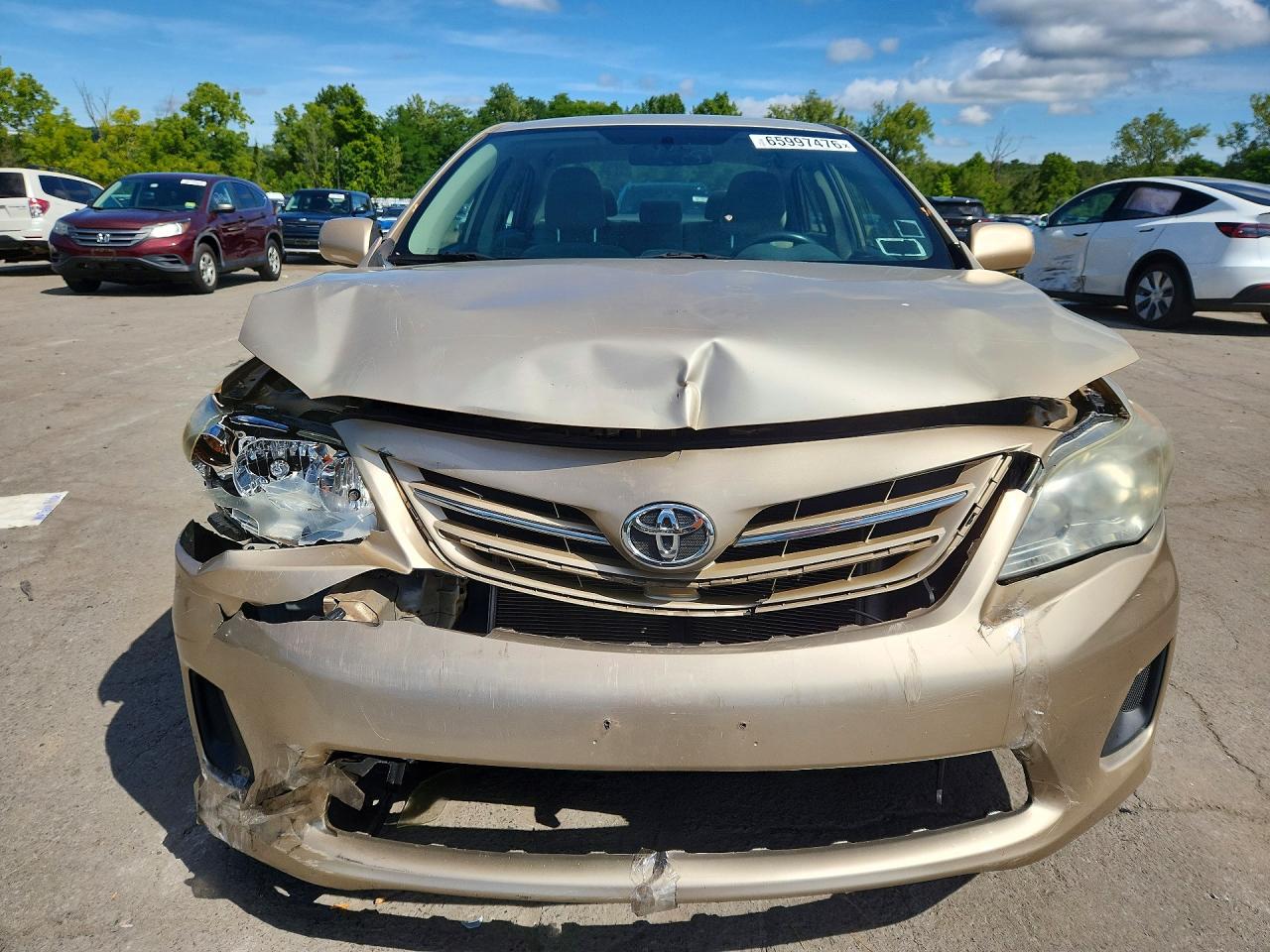 2013 Toyota Corolla Le Gold vin: 2T1BU4EE1DC993853