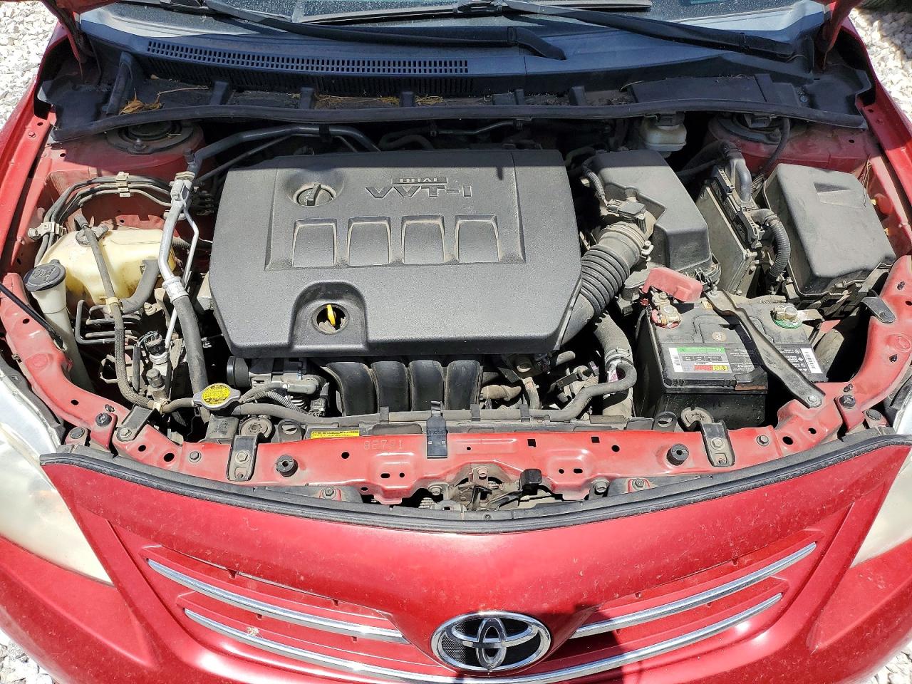 2013 Toyota Corolla Le Красный vin: 2T1BU4EE1DC996171