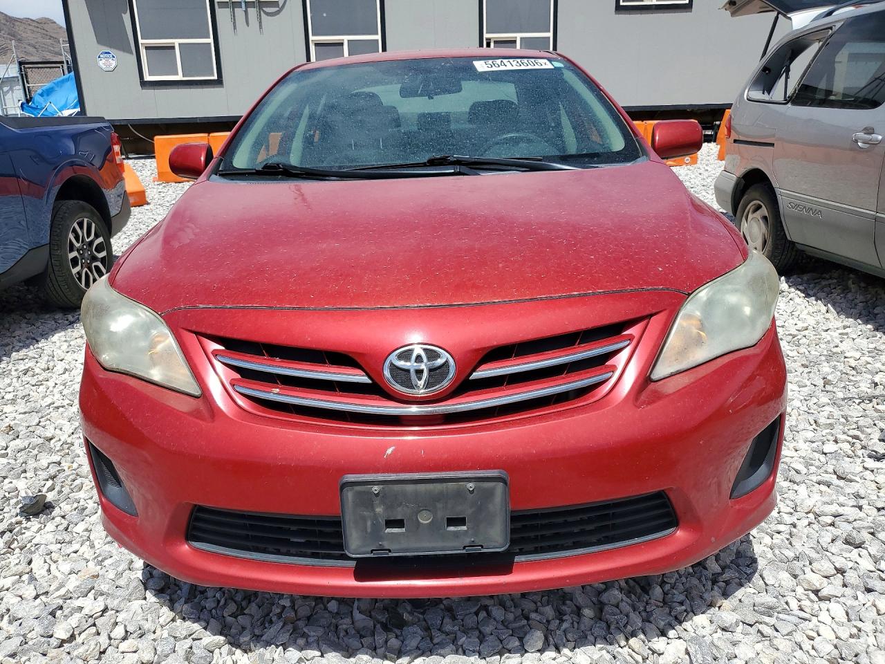 2013 Toyota Corolla Le Красный vin: 2T1BU4EE1DC996171